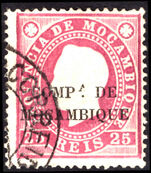 Mozambique Co. 1892-93 25r bright mauve perf 13½ fine used.
