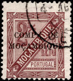 Mozambique Co. 1894 2½r Newspaper perf 11½ fine used.