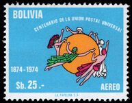 Bolivia 1975 Centenary of UPU unmounted mint.