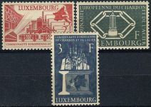 Luxembourg 1956 Coal and Steel set unmounted mint.