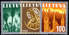 Lithuania 1991 set unmounted mint.