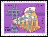 Algeria 1990 Rural Electrification unmounted mint.