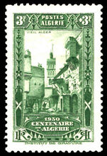 Algeria 1930 Centenary of Occupation 3f+3f unmounted mint.
