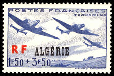 Algeria 1945 Airmen and Dependants Fund unmounted mint.