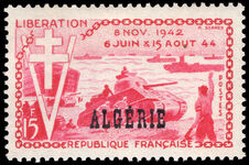 Algeria 1954 Tenth Anniversary of Liberation unmounted mint.