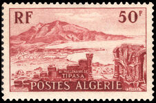 Algeria 1955 Tipasa lightly mounted mint.