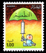 Algeria 1987 African Vaccination Year unmounted mint.