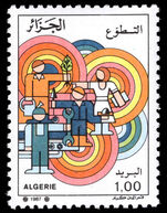 Algeria 1987 Voluntary Service unmounted mint.