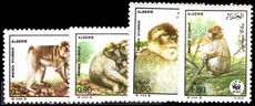 Algeria 1988 Endangered Animals. Barbary Ape unmounted mint.