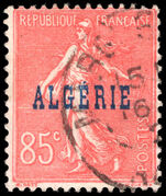 Algeria 1924-25 85c red fine used.