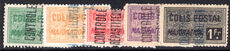 Algeria 1924-27 set Colis Postale lightly mounted mint.