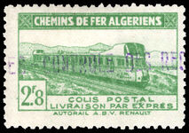 Algeria 1941-42 Livraison par expres 2f8 yellow-geen lightly mounted mint.