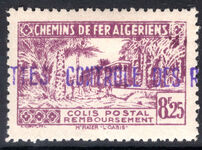 Algeria 1941-42 Remboursement 8f25 lilac lightly mounted mint.