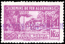 Algeria 1941-42 Remboursement 16f55 lilac lightly mounted mint.