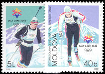 Moldova 2002 Winter Olympic Games unmounted mint.