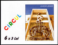 Moldova 2002 Europa. Circus booklet unmounted mint.