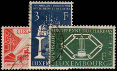 Luxembourg 1956 Steel Set Used