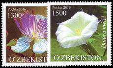 Uzbekistan 2016 Flora of Uzbekistan unmounted mint.