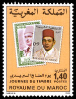 Morocco 1983 Stamp Day unmounted mint.