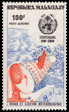 Malagasy 1973 WMO Centenary unmounted mint.