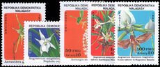 Malagasy 1985 Orchids unmounted mint.