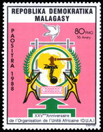 Malagasy 1988 25th Anniversary of Organisation of African Unity unmounted mint.
