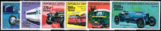 Malagasy 1989 Cars and Trains unmounted mint.