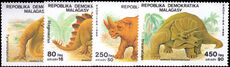 Malagasy 1989 Prehistoric Animals unmounted mint.