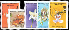 Malagasy 1989 Orchids unmounted mint.