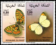Morocco 1985 Butterflies (1st series) unmounted mint.