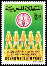 Morocco 1986 Fight against Hunger unmounted mint.