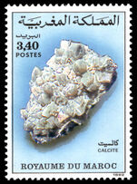 Morocco 1992 3d40 Calcite unmounted mint.