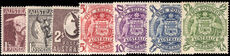 Australia 1948-56 high value set lightly mounted mint.