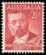Australia 1948 Sir Ferdinand von Mueller lightly mounted mint.