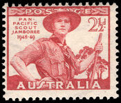 Australia 1948 Pan-Pacific Scout Jamboree lightly mounted mint.