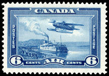 Canada 1937-38 6c air lightly mounted mint.