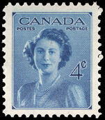 Canada 1948 Princess Elizabeth's Wedding lightly mounted mint.
