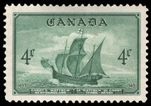 Canada 1949 Entry of Newfoundland into Canadian Confederation lightly mounted mint.