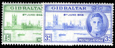 Gibraltar 1946 Victory unmounted mint.