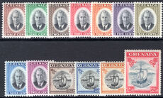 Grenada 1951 set lightly mounted mint.
