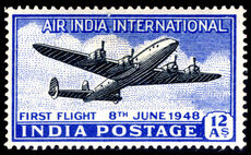 India 1948 Inauguration of India-UK Service lightly mounted mint.