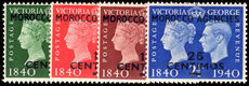 Spanish Currency 1940 Stamp Centenary lightly mounted mint.