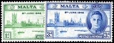 Malta 1946 Victory unmounted mint.