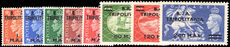 Tripolitania 1951 set lightly mounted mint.