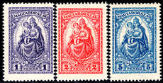 Hungary 1926-27 Madonna and Child high values unmounted mint.