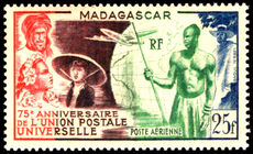 Madagascar 1949 75th Anniversary of UPU unmounted mint.