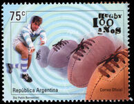 Argentina 1999 Centenary of Argentine Rugby Union unmounted mint.