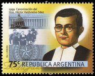 Argentina 1999 Canonisation of Hector Valdivielso Saez unmounted mint.