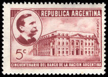 Argentina 1941 50th Anniversary of National Bank unmounted mint.