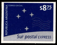 Argentina 1999 8p75 Express Service Emblem unmounted mint.